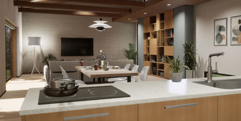 リビング ダイニング キッチン