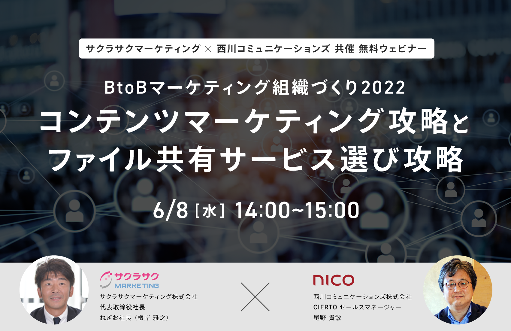 BtoBマーケティング組織づくり2022  コンテンツマーケティング攻略とファイル共有サービス選び攻略